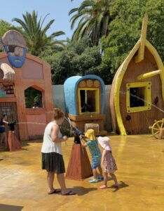 zonas agua refrescarse isla magica